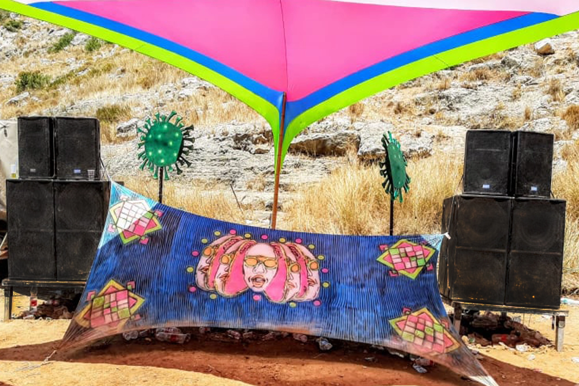 מערכת הגברה לאירועים גדולים